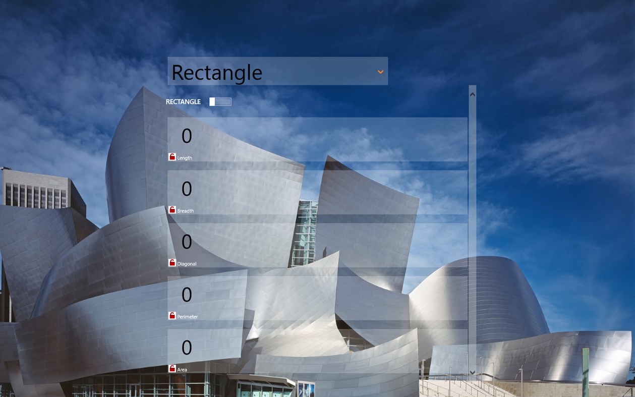 #2. Shapes Calc (Windows) 由: Daniel Erinfolami