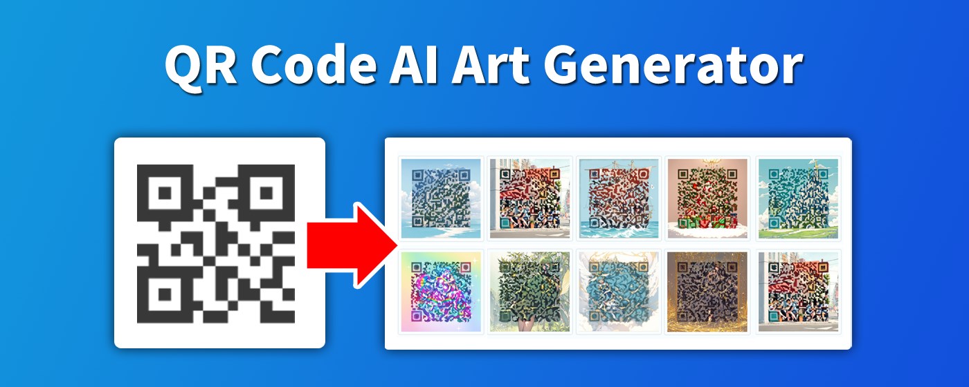 QR Code AI Art Generator marquee promo image