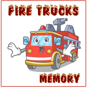 Fire Trucks Memory Game