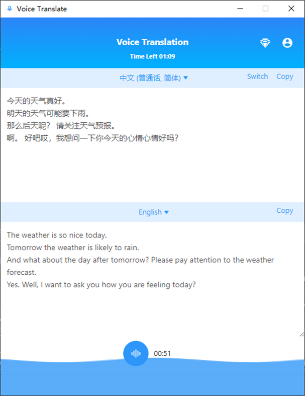 #2. Voice Translator & Speech to Text (Windows) 由: Rain Service