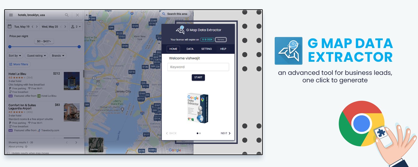 G Map Data Extractor By DBM