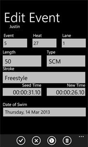 Swim Team Tracker screenshot 5