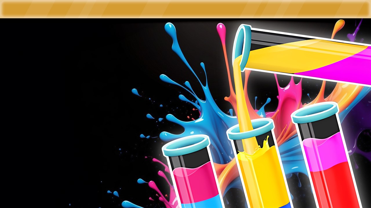 Color Water Sort: Gold Edition 遊戲封面