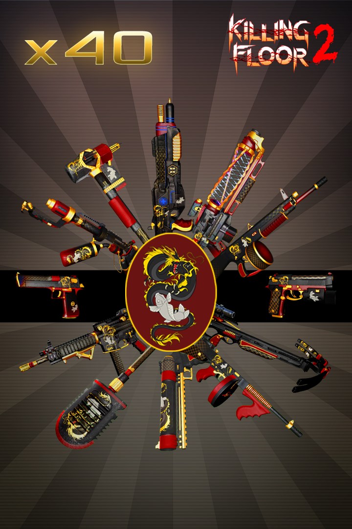 Dragon And Koi Complete Weapon Skin Set | Xbox | Chiave | Privato