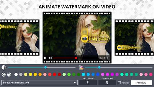 Animated Watermark on Video screenshot 5
