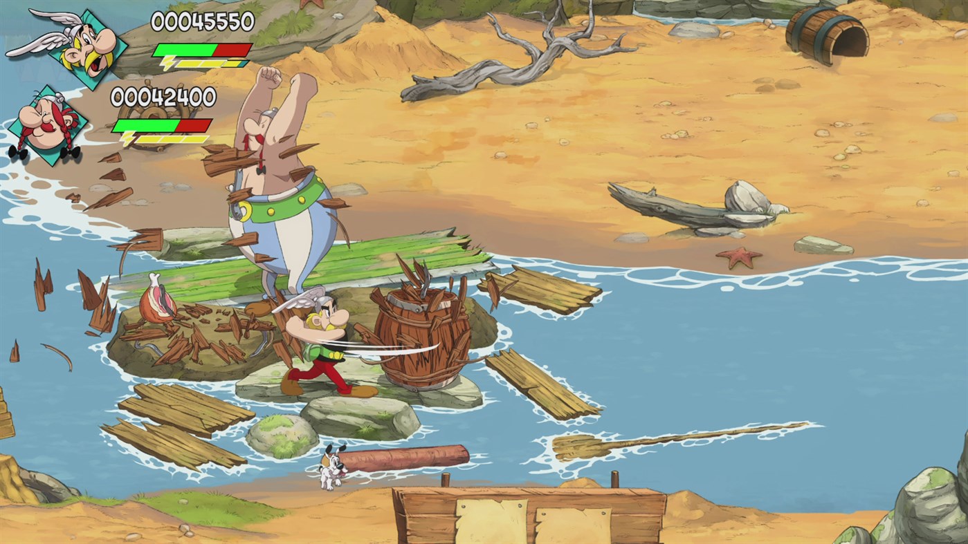 #3. Asterix & Obelix - Slap Them All! 1+2 (Xbox) De: Microids