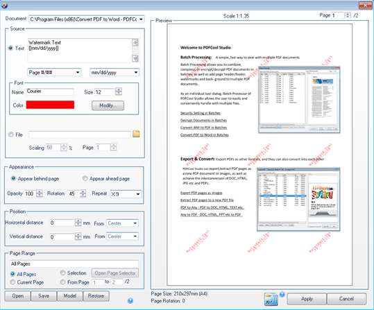 Edit PDF Pages with PDFCool screenshot 2