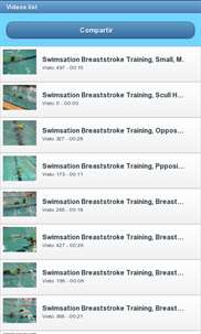 Swim training screenshot 2