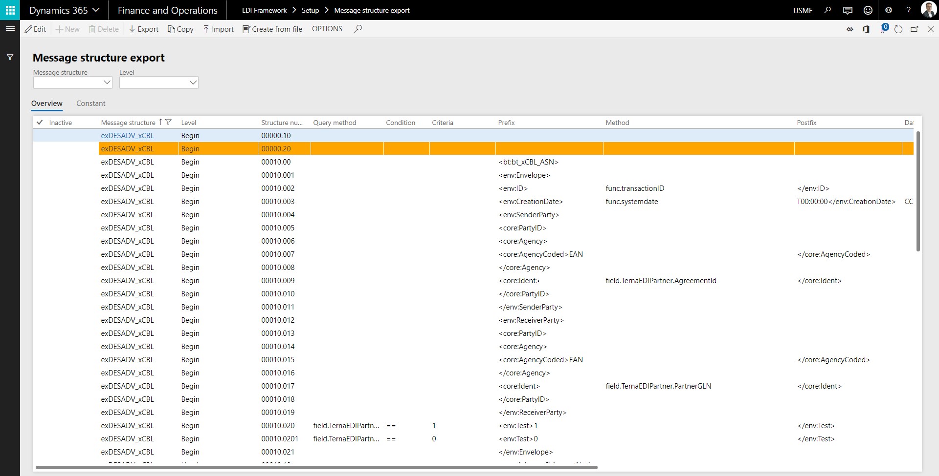 Snapshot 4 of BE-terna EDI-Framework