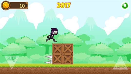 Ninja Run Jungle Adventure screenshot 1