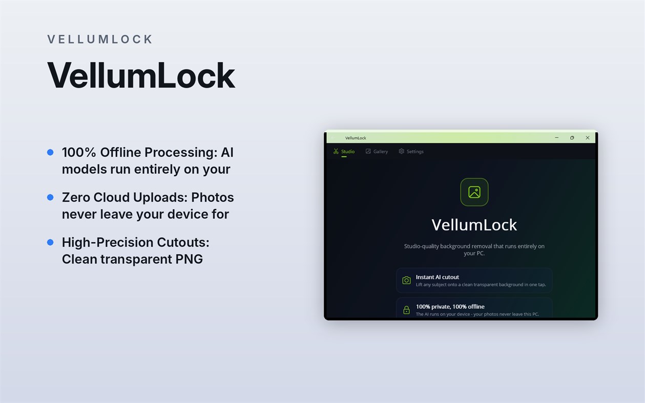 #3. VellumLock (Windows) By: Vasilii Polovnikov