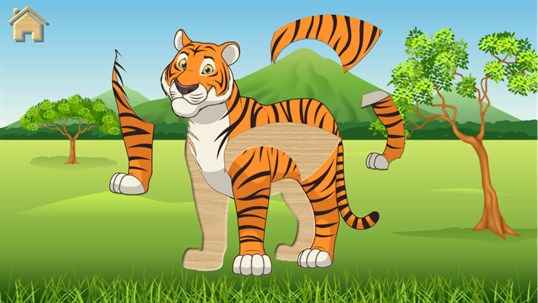 Kids Puzzles game for toddlers. Animal jigsaw for children 2-4 screenshot