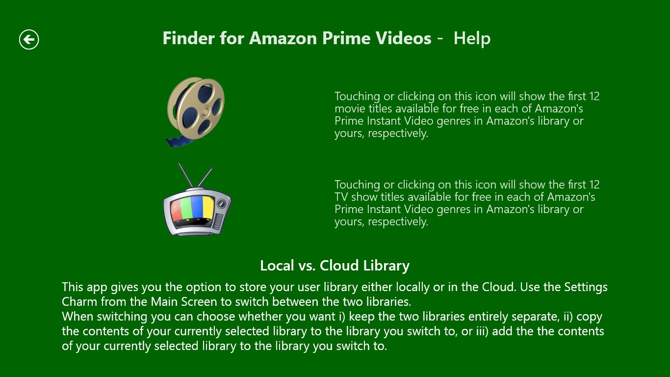 Finder for Amazon Prime Videos for Windows 10 free ...