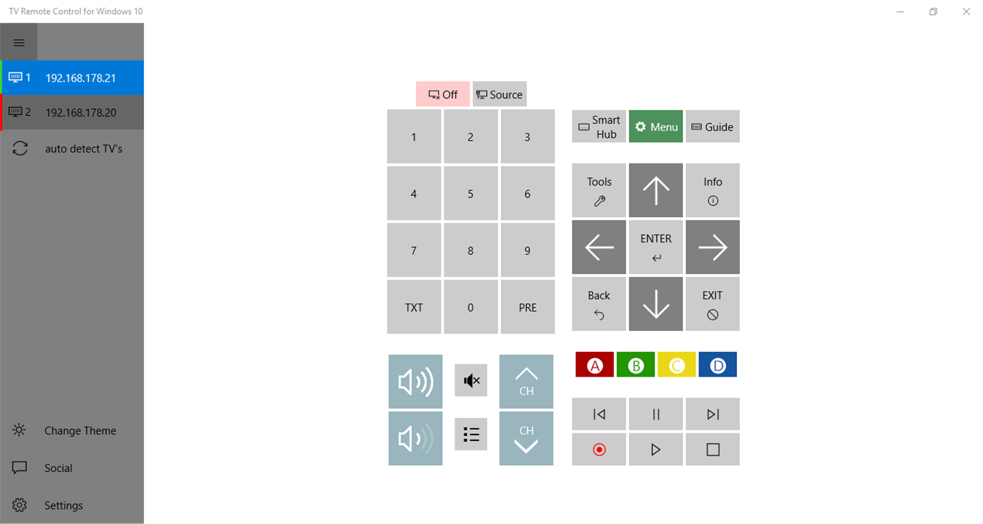 #1. TV Remote Control for Windows 10 (Windows) Von: Flor!an