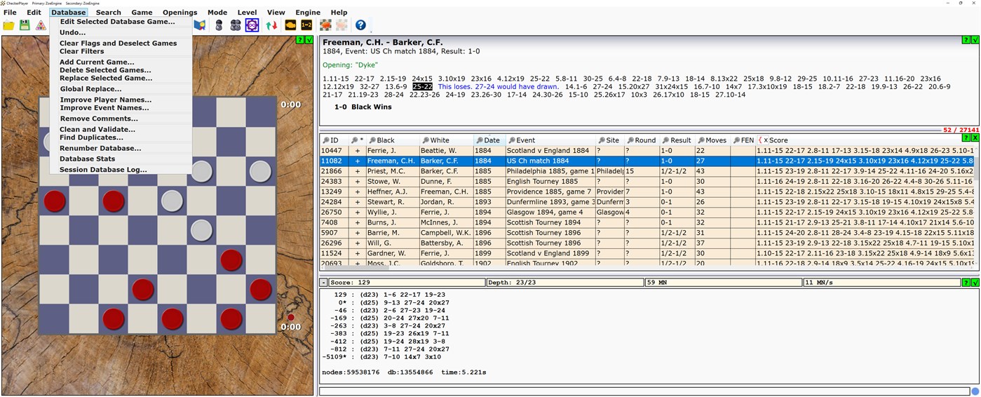 #7. CheckerPlayer (Windows) 由: ZoeZAP Software