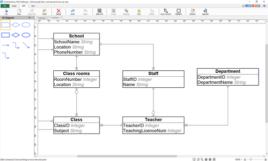 ClickCharts Diagram and Flowchart Software Free screenshot 4