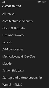 Devoxx Schedule screenshot 5