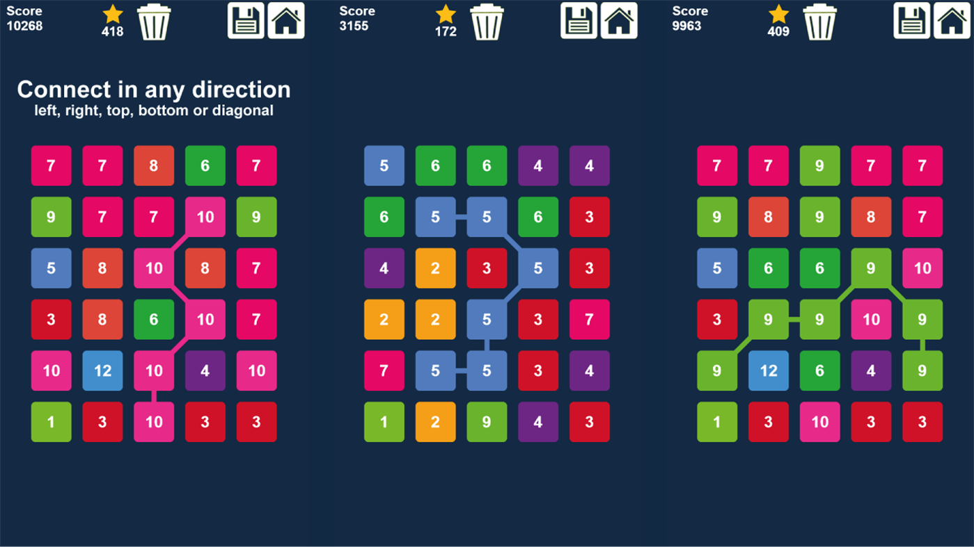 #1. Connect n Merge Numbers: Match 3 Block Puzzle (Windows) De: Amr Hassan