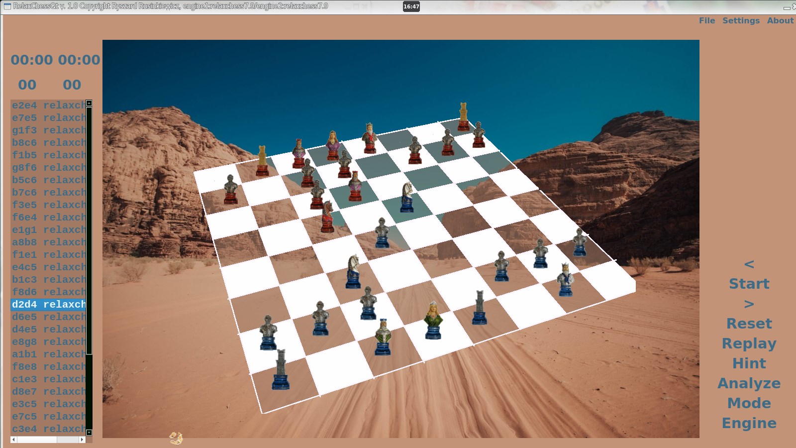 Imágen 3 QRelaxChess windows