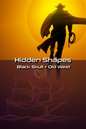 Hidden Shapes: Black Skull + Old West