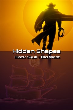 Cover poster for Hidden Shapes: Black Skull + Old West