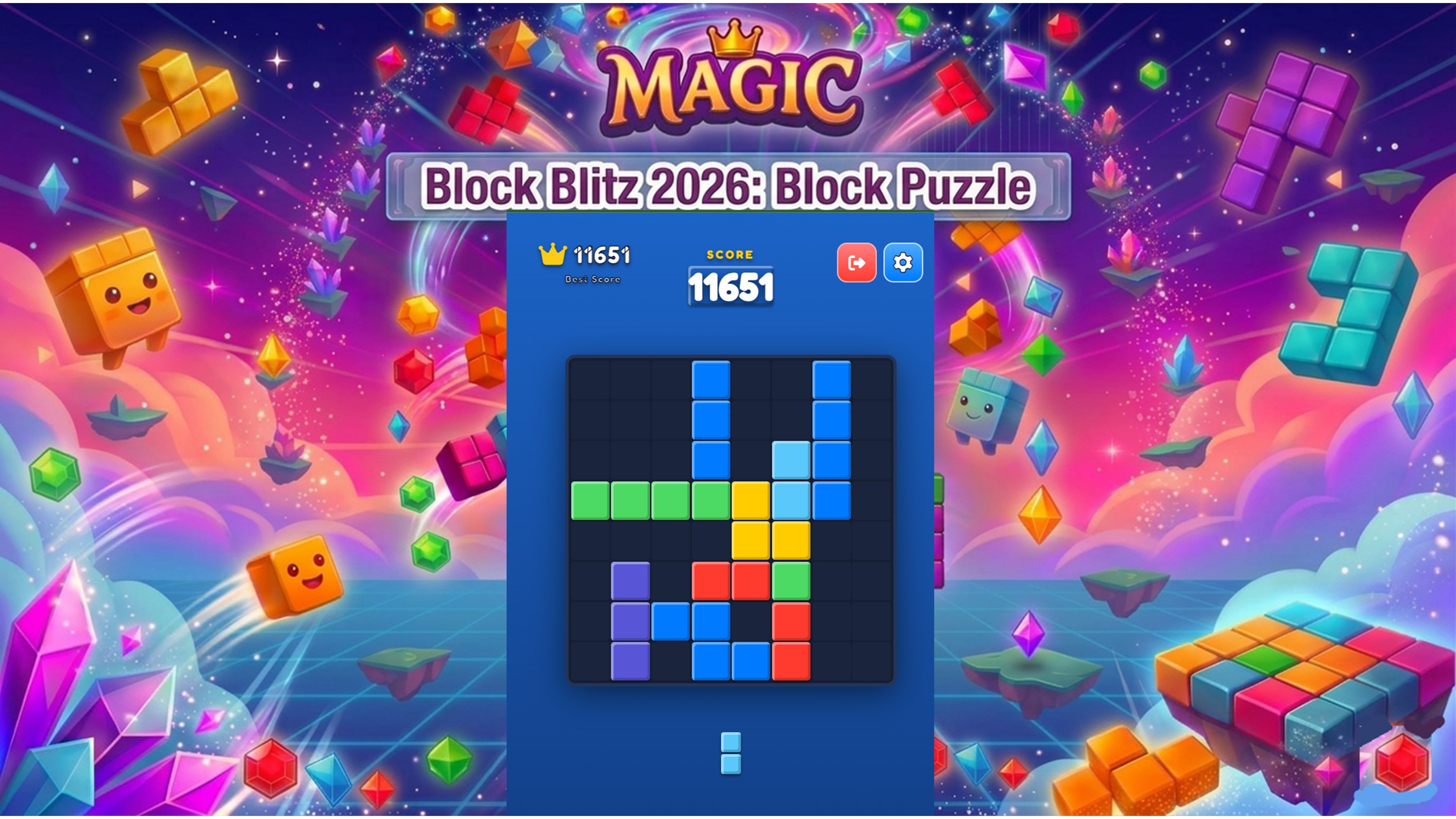 Magic Block Blitz 2026: Block Puzzle screenshot