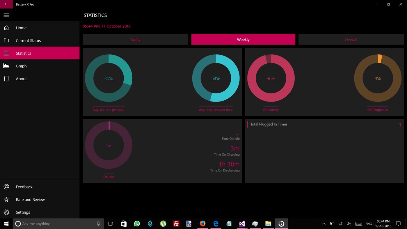 #3. Battery X (Windows) Przez: Xtreme Dark