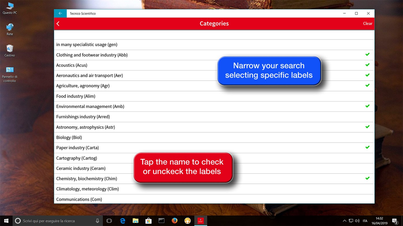 #4. Technical and Scientific English Dictionary (Windows) 由: Edigeo srl