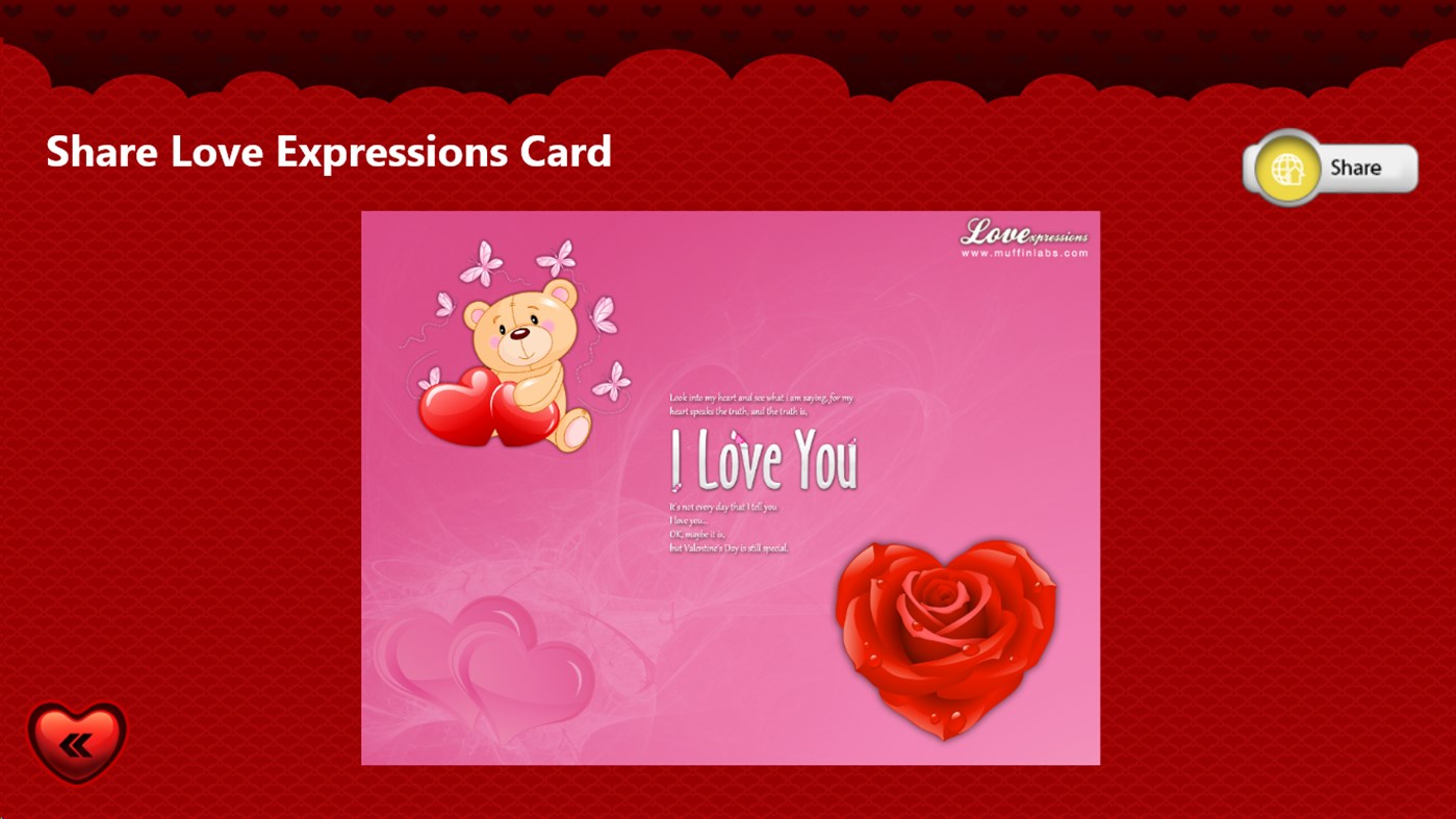 #5. Love Expressions (Windows) 由: MuffinsLabs