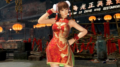 [Revival] DOA6: Очаровательное мандаринское платье — Лэйфан