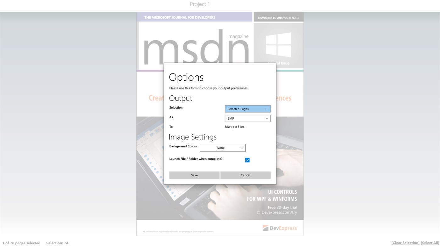 #2. PDF to Image Exporter (Windows) Tekijänä: XtremeDevelopments.com Ltd