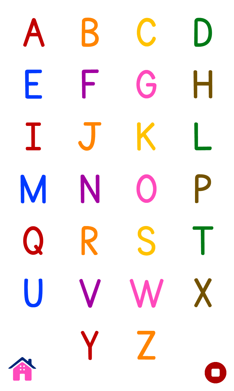 Das Bunte ABC (Alphabetische Lernkarten für Kindergartenkinder) for