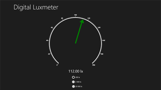 Digital Luxmeter screenshot 1