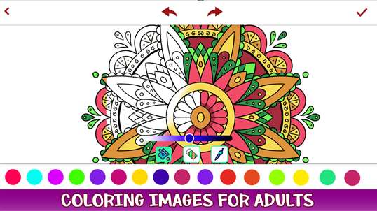 Mandala Coloring Book For Adults screenshot 4