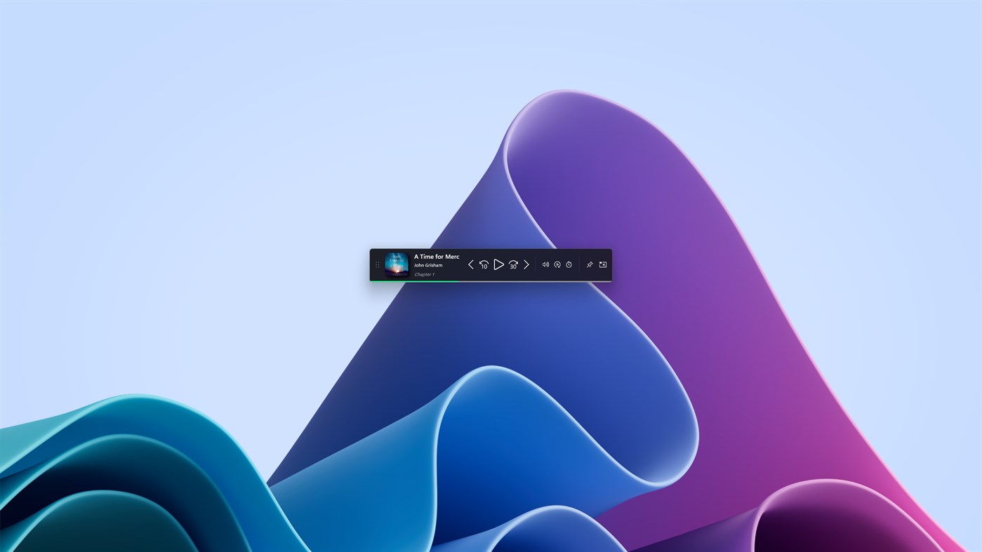 #3. Audibly — Audiobook Player (Windows) De: rstewa