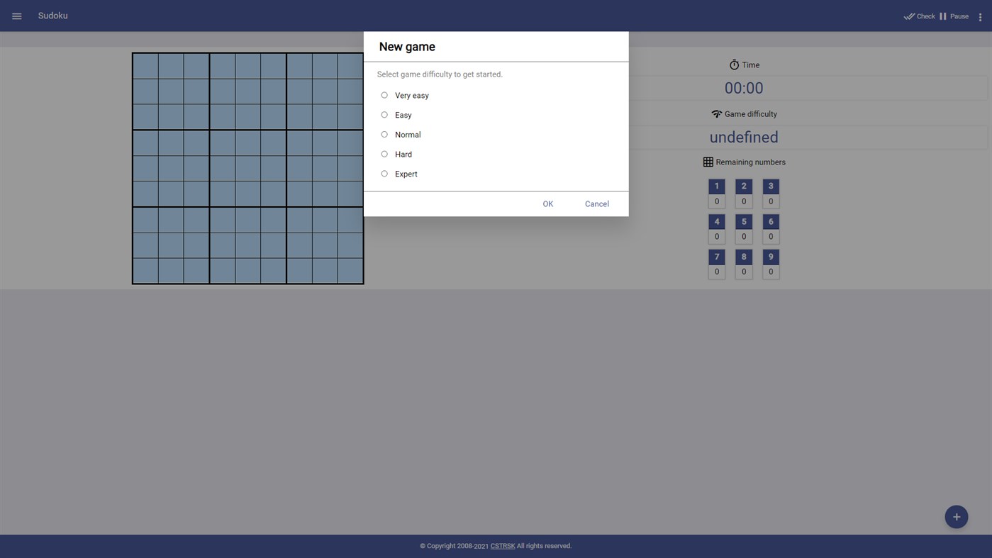 #1. Sudoku Play Time (Windows) By: CSTRSK