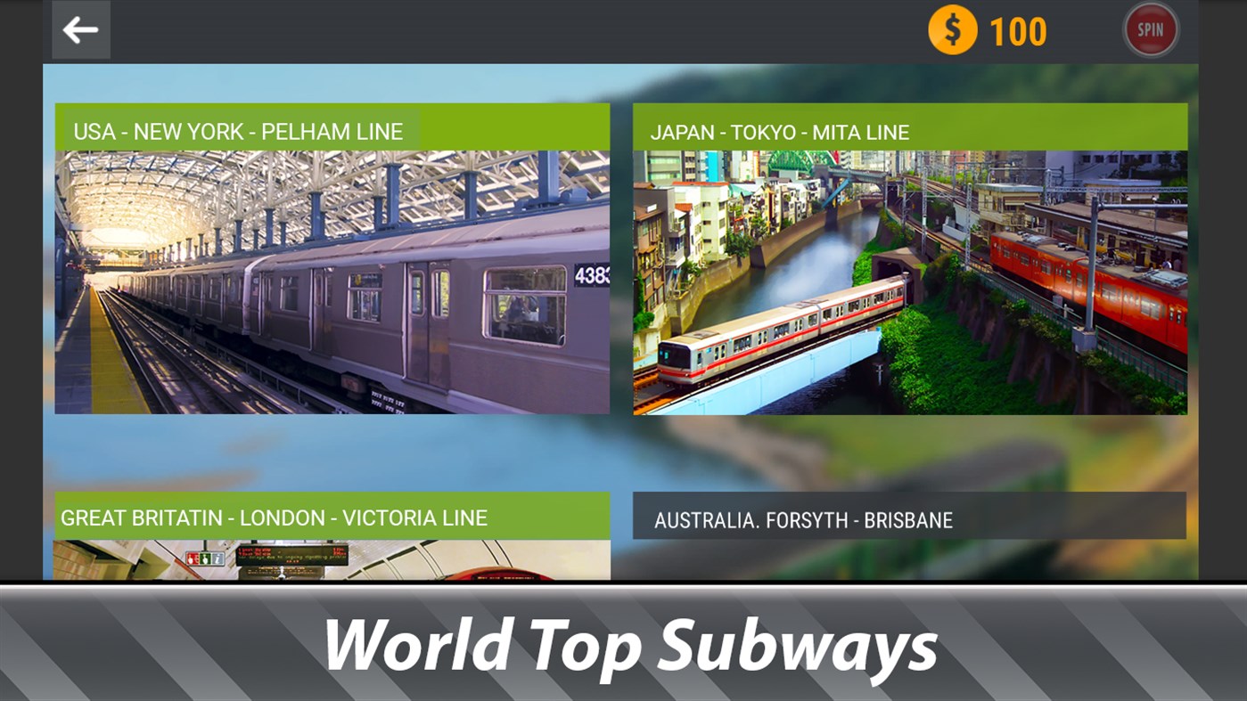 #4. World Subways Simulator (Windows) Przez: Game Mavericks