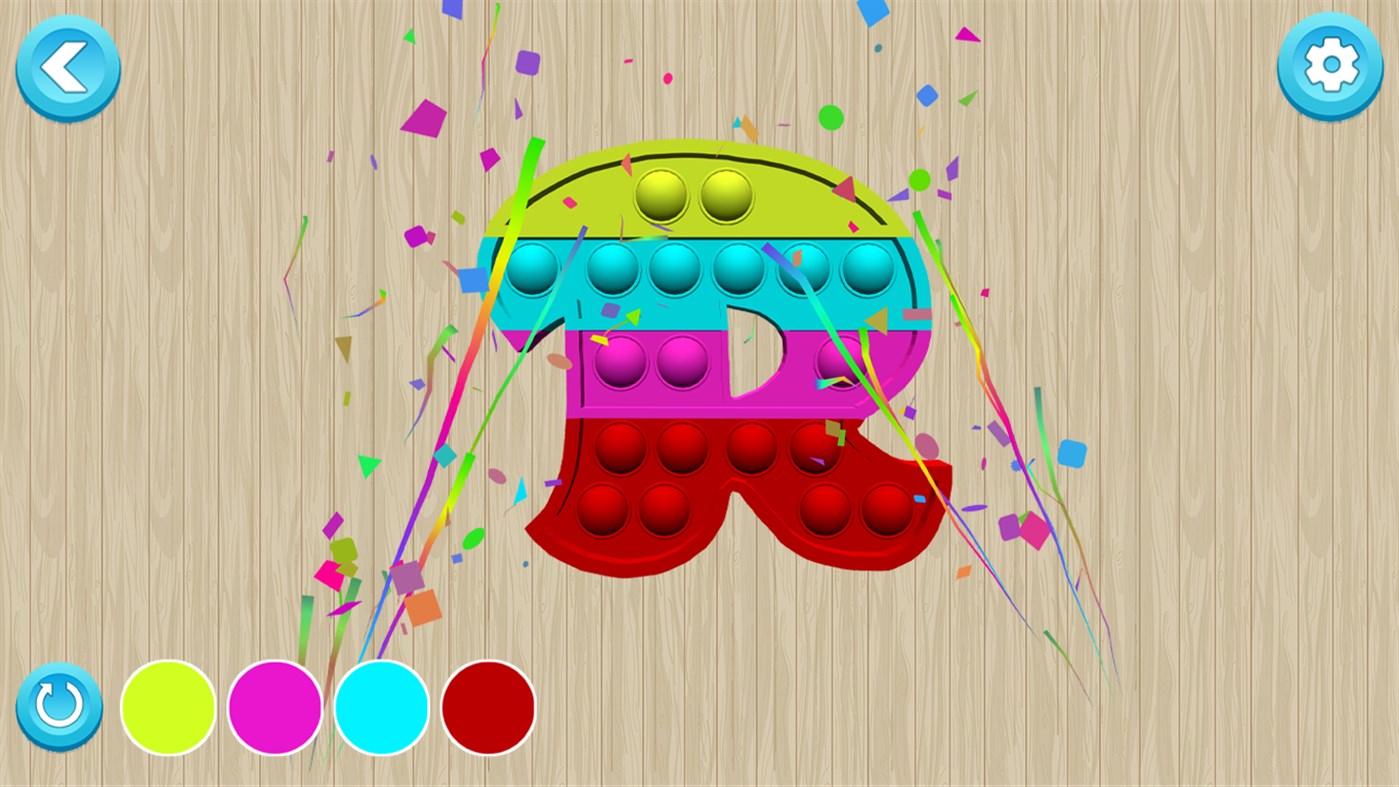 #2. Pop It Alphabets 3D (Windows) 由: Margala Games