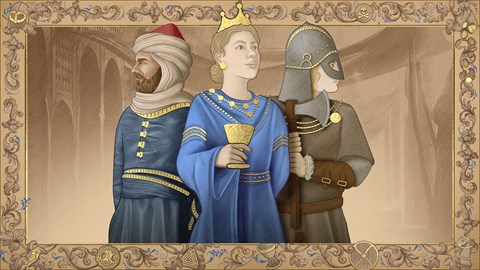 Crusader Kings art  King painting, King art, Medieval