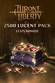 THRONE AND LIBERTY - 2500 Lucent Pack (+375 extra)