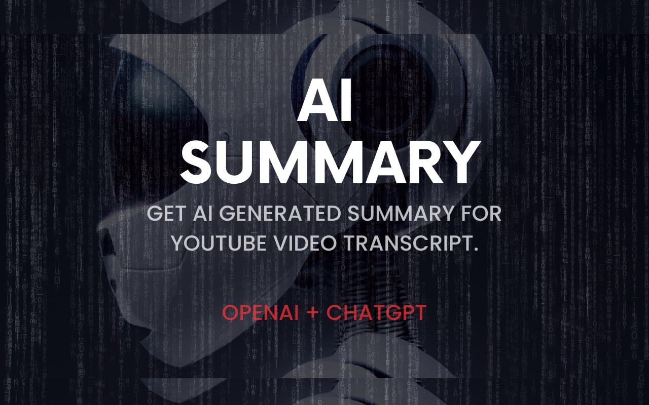 Youtube Transcript AI Summary