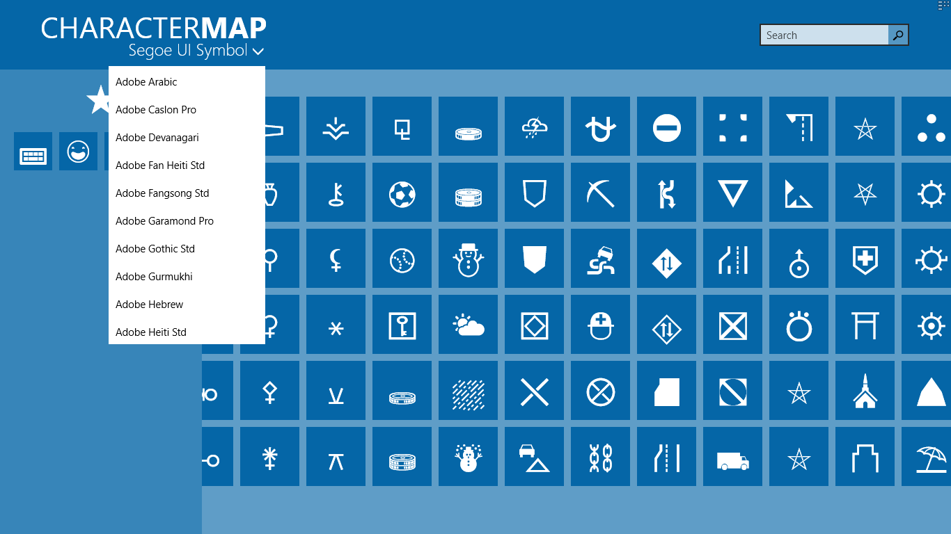 character map software download