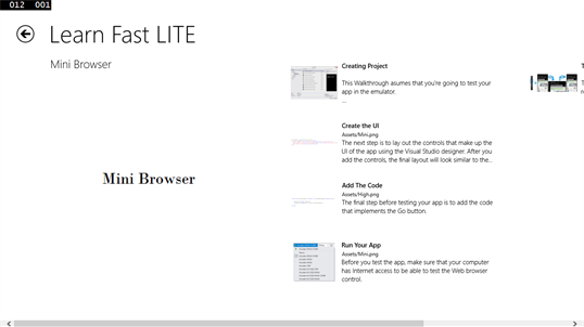 Learn Fast : VB.Net LITE screenshot 3