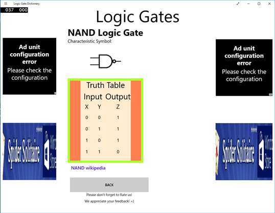 Logic Gate Dictionary screenshot 2