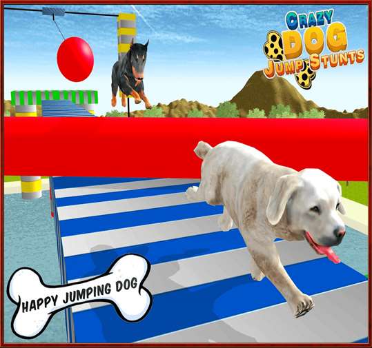 Crazy Dog Jump Stunts screenshot 4