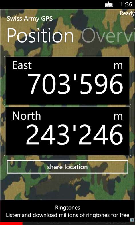 Swiss Army GPS Screenshots 1