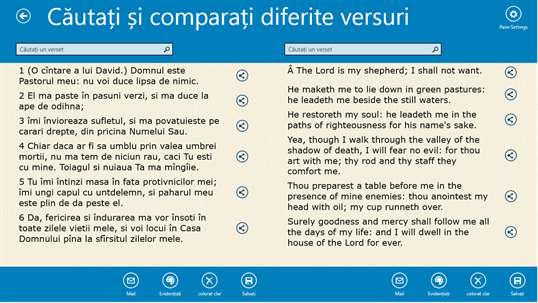 Biblia Cornilescu în Limba Română (Bible in Romanian) screenshot 6
