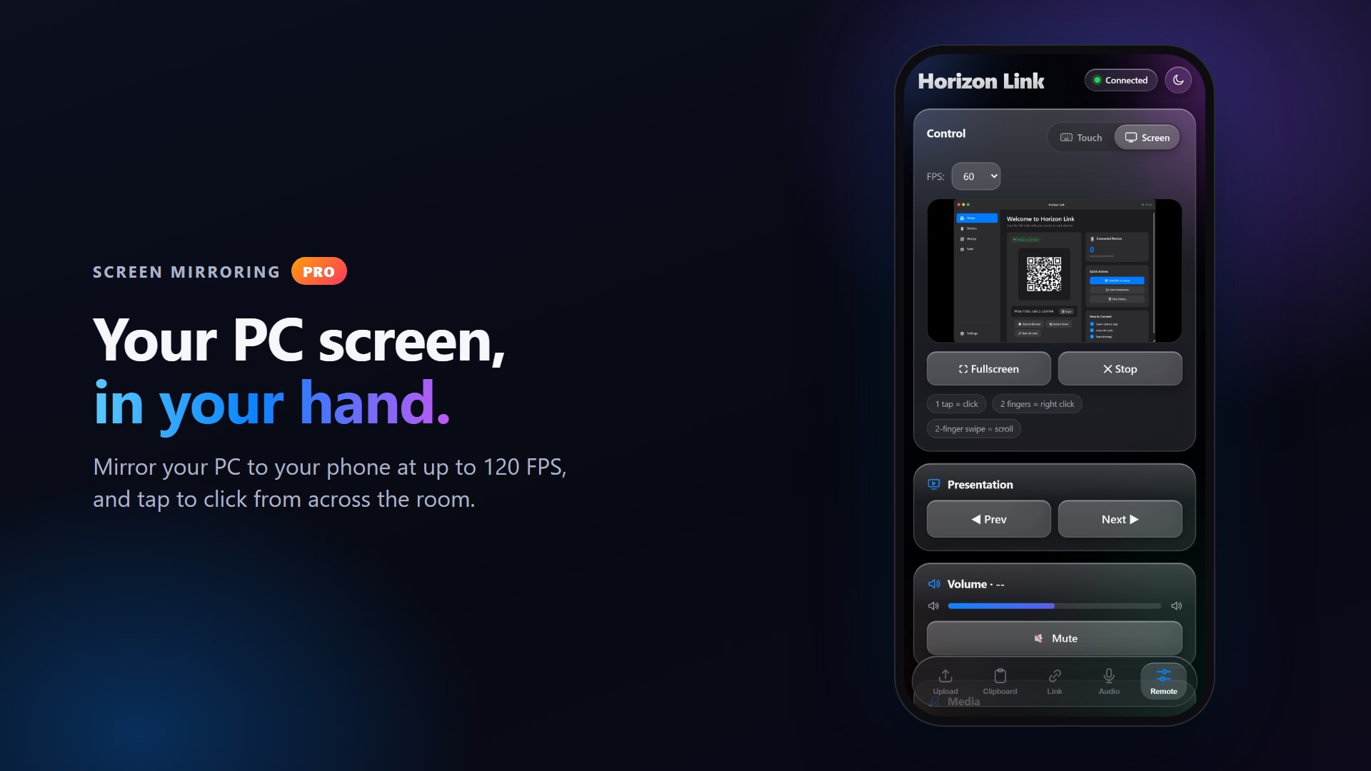 Horizon Link screenshot