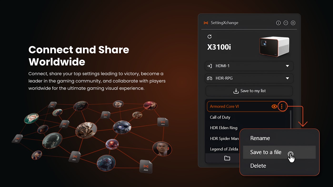 #6. SettingXchange (Windows) 由: BenQ INFTY Lab Ltd.