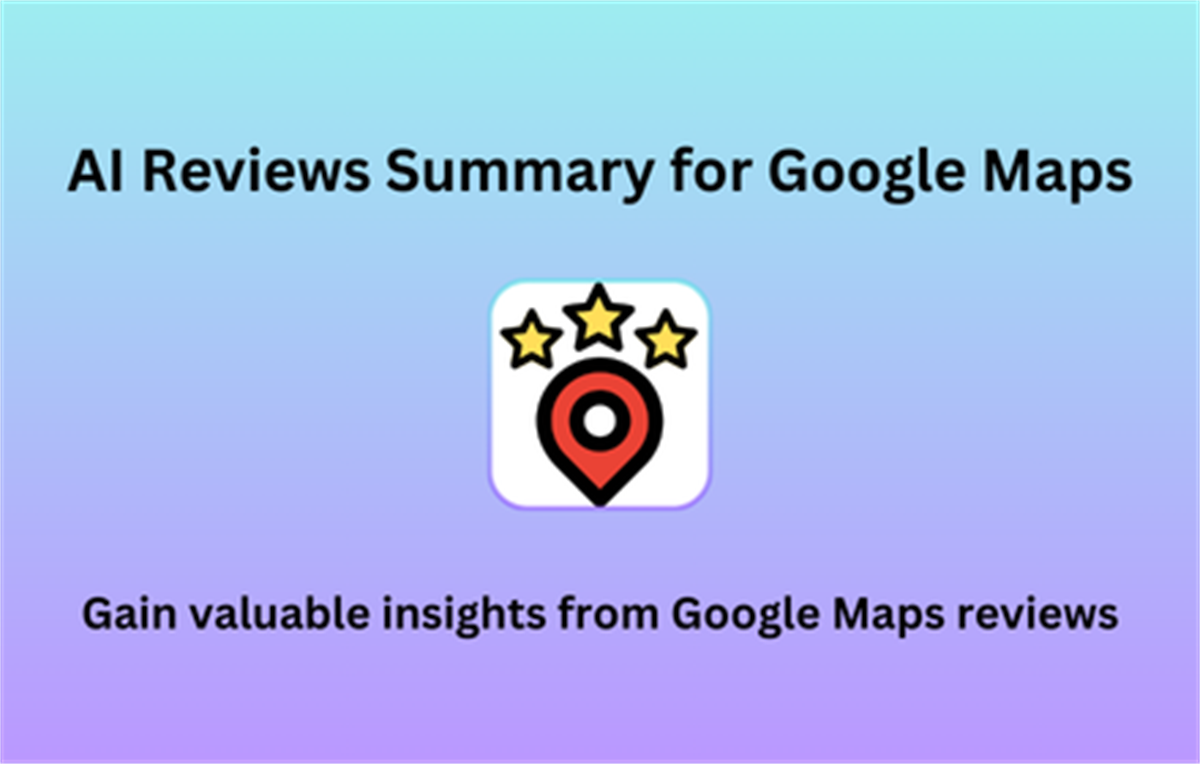AI Reviews Summary for Google Maps
